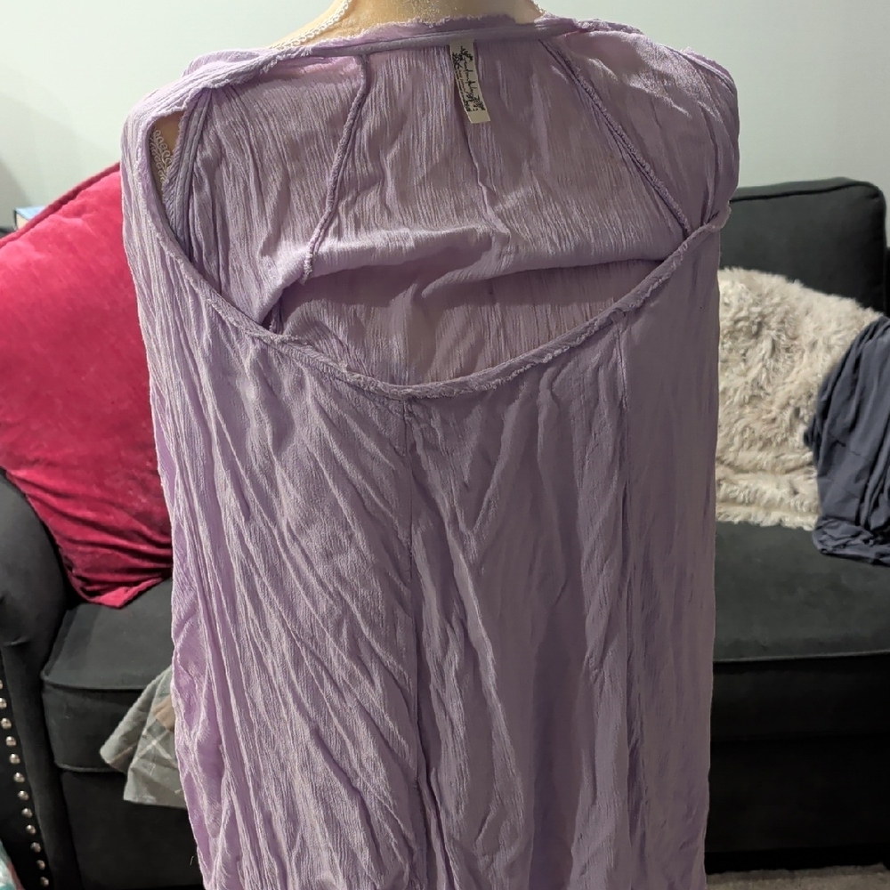 Free People Light Purple Harem One Piece